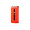 CELLULARE BRONDI PRESIDENT CON APERTURA A CONCHIGLIA, DUAL SIM, DISPLAY 3", FOTOCAMERA 1.3 MP COLORE ROSSO